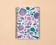 Load image into Gallery viewer, Shell Pattern Letterpress Notebook A5
