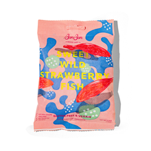 Load image into Gallery viewer, Sweet Wild Strawberry Fish - Swedish Candy
