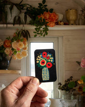 Load image into Gallery viewer, Folk Flower Vase Sticker
