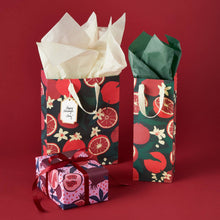 Load image into Gallery viewer, Winter Zest Medium Gift Bag
