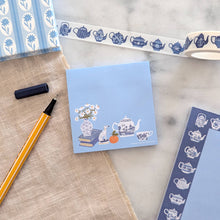 Load image into Gallery viewer, Blue &amp; White Sticky Note
