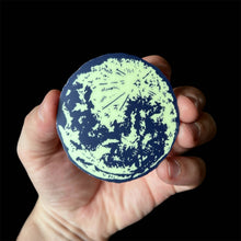 Load image into Gallery viewer, Full Moon - Glow In The Dark Vinyl Sticker
