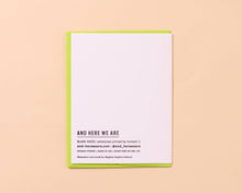 Load image into Gallery viewer, Birthday Gull Letterpress Birthday Card
