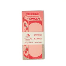 Load image into Gallery viewer, Strawberry Milk - Risograph Notepad
