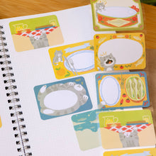 Load image into Gallery viewer, Sardine Fan Sticky Labels
