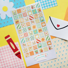 Load image into Gallery viewer, Cozy Desk Patchwork Sticker Sheet
