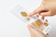 Load image into Gallery viewer, KITTA Gold foil transfer stickers
