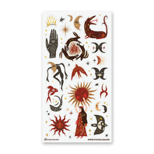 Load image into Gallery viewer, Cosmic Solstice Sticker Sheet
