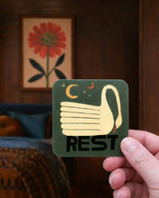 Load image into Gallery viewer, Sticker - Swan Rest
