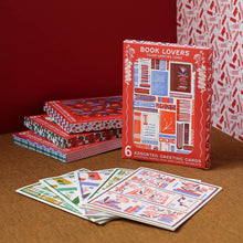 Load image into Gallery viewer, Book Lovers Assorted Letterpress Cards Set

