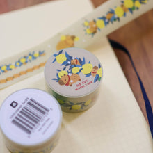 Load image into Gallery viewer, Yuzu Thief Capybara Kiss Cut Washi Tape
