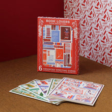 Load image into Gallery viewer, Book Lovers Assorted Letterpress Cards Set
