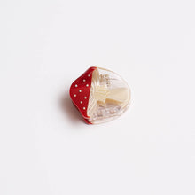 Load image into Gallery viewer, Micro Dose Mini Claw- Red Mushroom Mini Hair Clip
