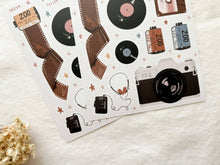Load image into Gallery viewer, Analog Sticker Sheet
