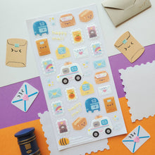 Load image into Gallery viewer, Postmarked with Love Sticker Sheet
