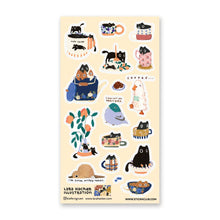 Load image into Gallery viewer, Sleepy Mornings Sticker Sheet
