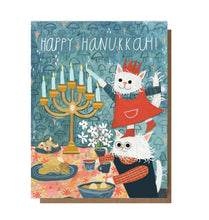 Load image into Gallery viewer, Happy Hanukkah Greeting Card
