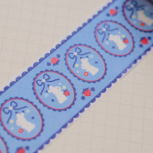 Load image into Gallery viewer, 30mm Washi Tape - Sweet Blue Ribbon
