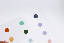 Load image into Gallery viewer, Planner Index Sticker Tabs - Dots 01
