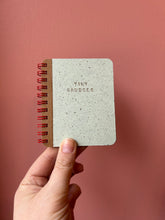 Load image into Gallery viewer, TINY GRUDGES - handmade rescued notebook
