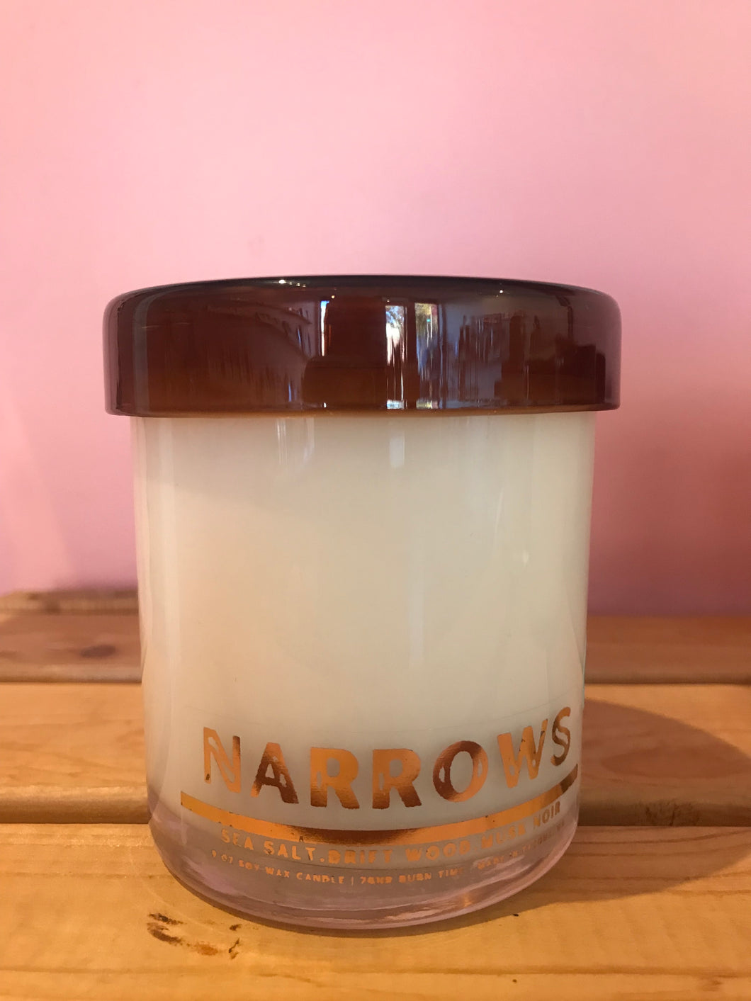 Luxury Soy Candle: Narrows