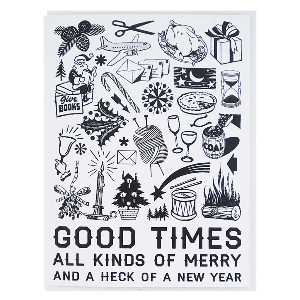 Good Times Holiday Card