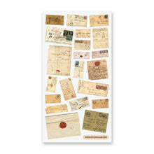 Load image into Gallery viewer, Antique Letters Sticker Sheet

