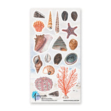 Load image into Gallery viewer, Treasures of the Tide Sticker Sheet
