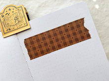 Load image into Gallery viewer, Star Gingham Washi Tape

