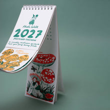 Load image into Gallery viewer, 2027 Gnomes &amp; Mushrooms Postcard Wall Calendar Phoebe Wahl
