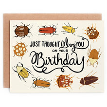 Load image into Gallery viewer, Bug Birthday Card
