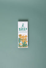 Load image into Gallery viewer, 2027 Gnomes &amp; Mushrooms Postcard Wall Calendar Phoebe Wahl
