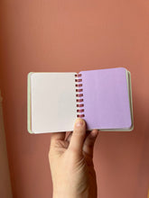 Load image into Gallery viewer, TINY GRUDGES - handmade rescued notebook
