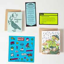 Load image into Gallery viewer, Write Me Back Pen Pal Kit - Rain Walk + Crow
