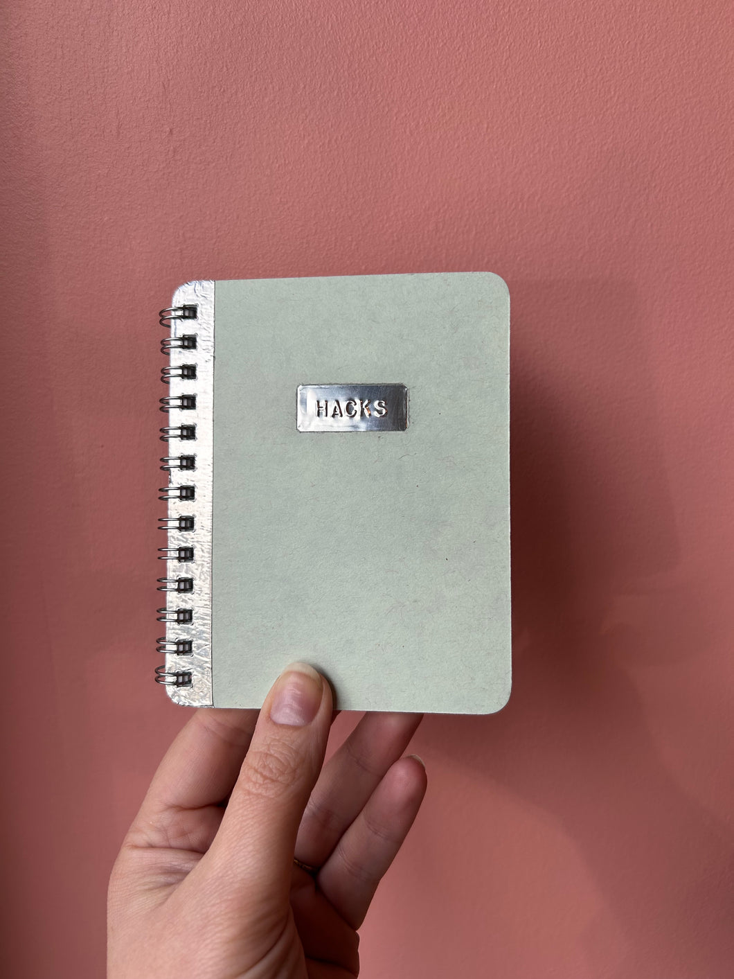 HACKS - handmade rescued notebook