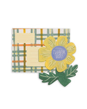 Load image into Gallery viewer, Thank You Flower Die Cut Card
