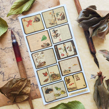 Load image into Gallery viewer, Woodland Journals Sticker Sheet
