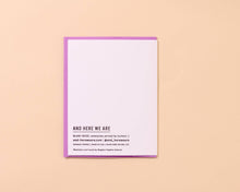 Load image into Gallery viewer, Feel Old Letterpress Card
