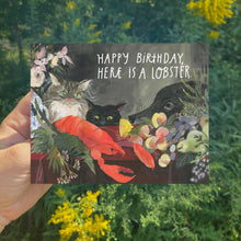Load image into Gallery viewer, Happy Birthday Lobster Greeting Card
