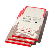 Load image into Gallery viewer, Bad Ideas - Risograph Notepad
