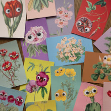 Load image into Gallery viewer, Googly Botany - assorted Postcards
