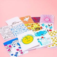 Load image into Gallery viewer, B6 Softcover Blank Notebook - Seaweed Pattern
