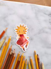 Load image into Gallery viewer, Sun Girl Sticker
