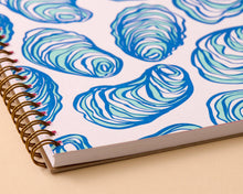 Load image into Gallery viewer, Oysters Letterpress A5 Spiral Notebook
