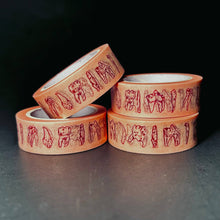 Load image into Gallery viewer, Teeth - Washi Tape
