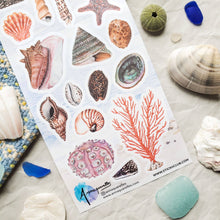 Load image into Gallery viewer, Treasures of the Tide Sticker Sheet
