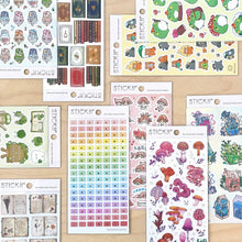 Load image into Gallery viewer, Woodland Tea Party Sticker Sheet
