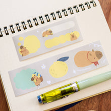 Load image into Gallery viewer, Capybara Kiss Cut Sticky Labels
