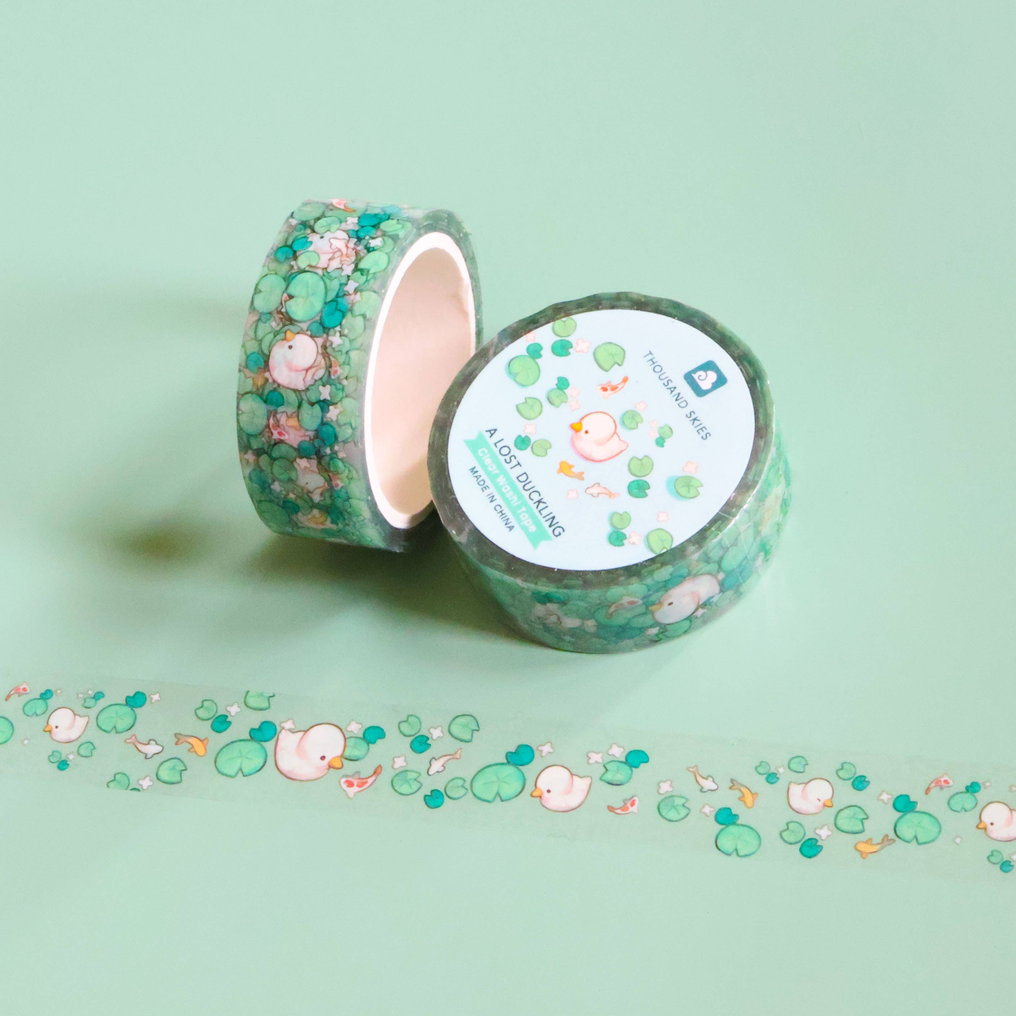 A Lost Duckling Transparent PET Tape – Lauda