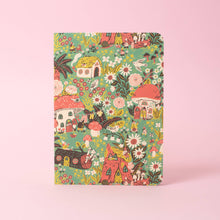 Load image into Gallery viewer, Gnome Village B6 Blank Notebook
